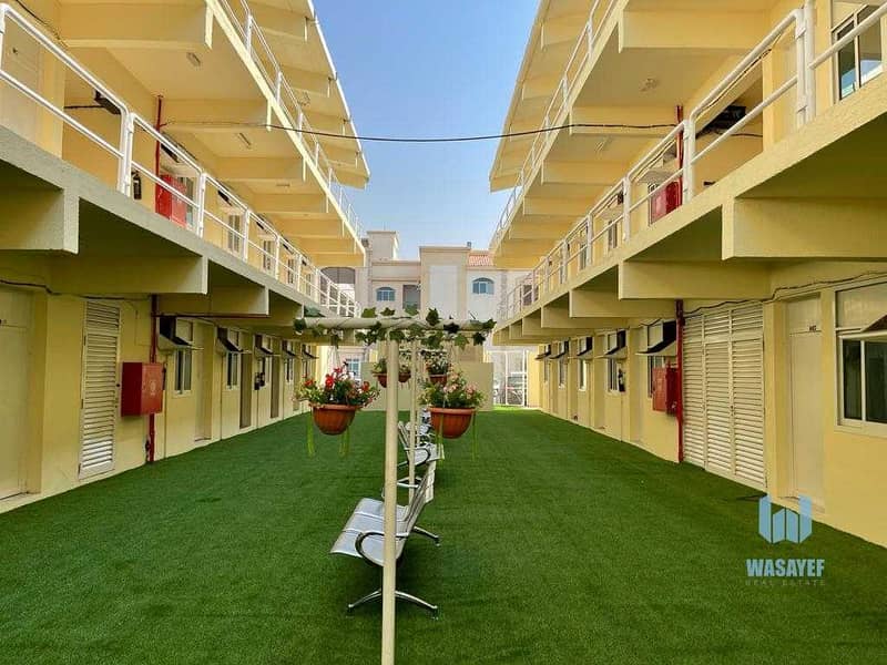 12 WE AND AFFORDABLE INDEPENDENT LABOUR CAMP NEAR MAIN ROAD IN AL QUOZ. .