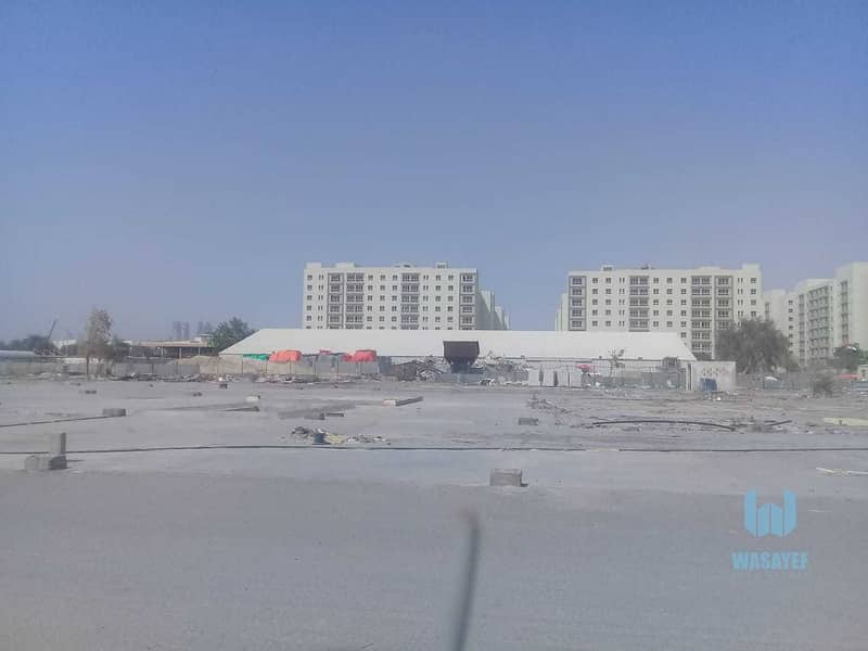 2 PRIVATE COMMERCIAL PLOT FOR SALE IN AL-QUOZ WITH A  FULL FENCE&WAREHOUSE. .