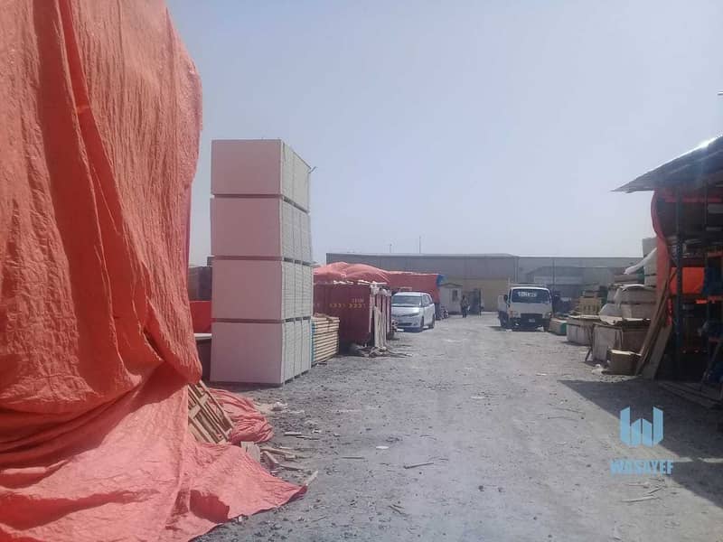 3 PRIVATE COMMERCIAL PLOT FOR SALE IN AL-QUOZ WITH A  FULL FENCE&WAREHOUSE. .