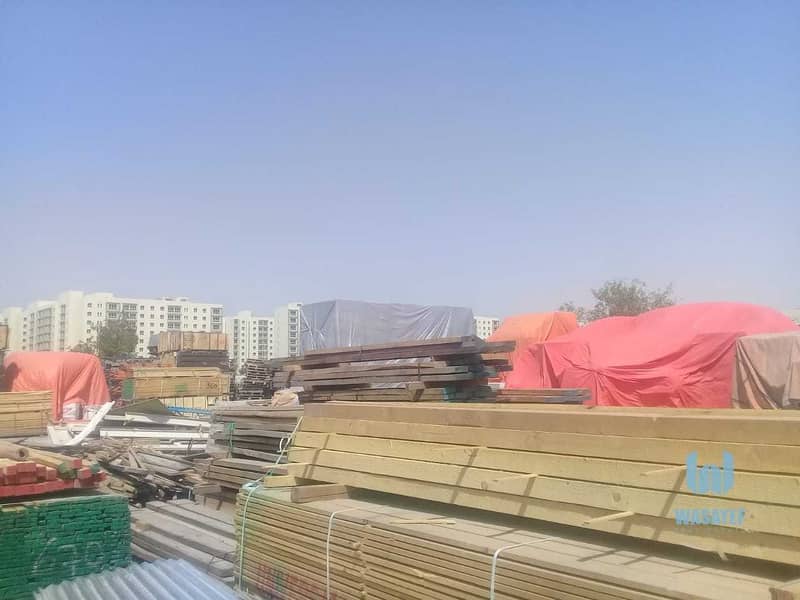 4 PRIVATE COMMERCIAL PLOT FOR SALE IN AL-QUOZ WITH A  FULL FENCE&WAREHOUSE. .