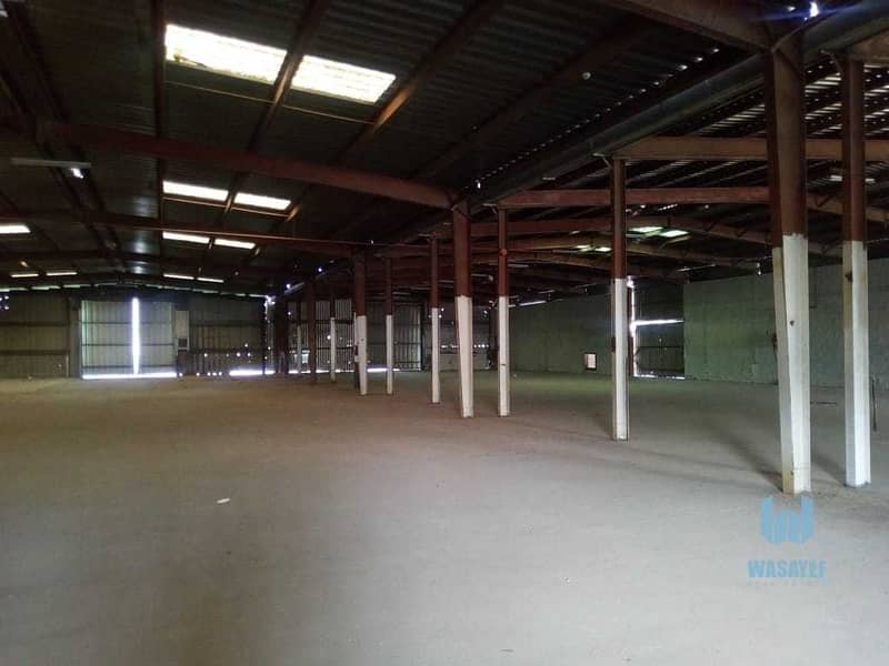 12 PRIVATE COMMERCIAL PLOT FOR SALE IN AL-QUOZ WITH A  FULL FENCE&WAREHOUSE. .