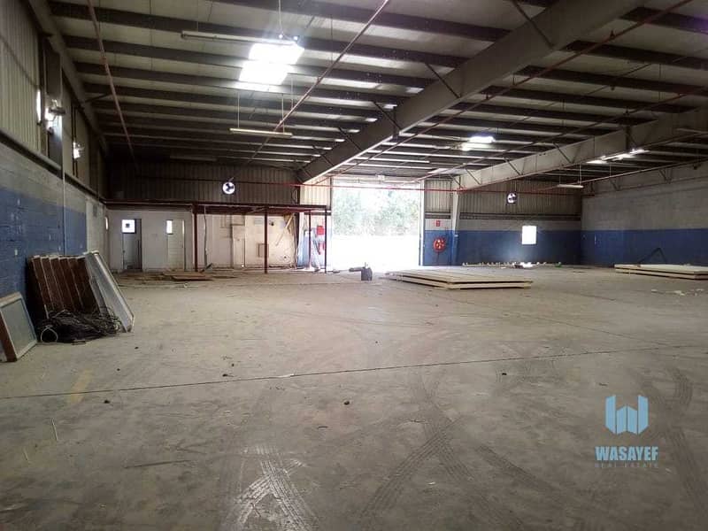 7 TAX FREE WELL INSULATED WAREHOUSE IN A Good  Location. .