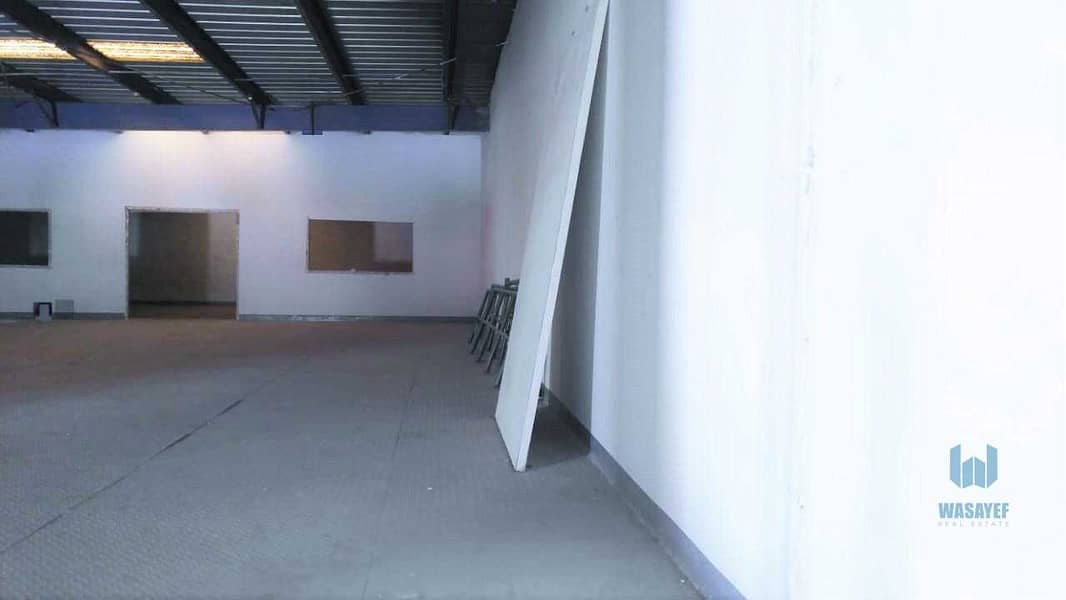 5 WELL MAINTAINED WAREHOUSE IN AL QUOZ WITH HIGH POWER 80KILO WATTS!!