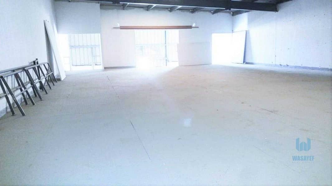 13 WELL MAINTAINED WAREHOUSE IN AL QUOZ WITH HIGH POWER 80KILO WATTS!!