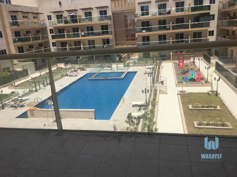 11 Pool View | Huge Balcony | One Bedroom | Chiller Free.