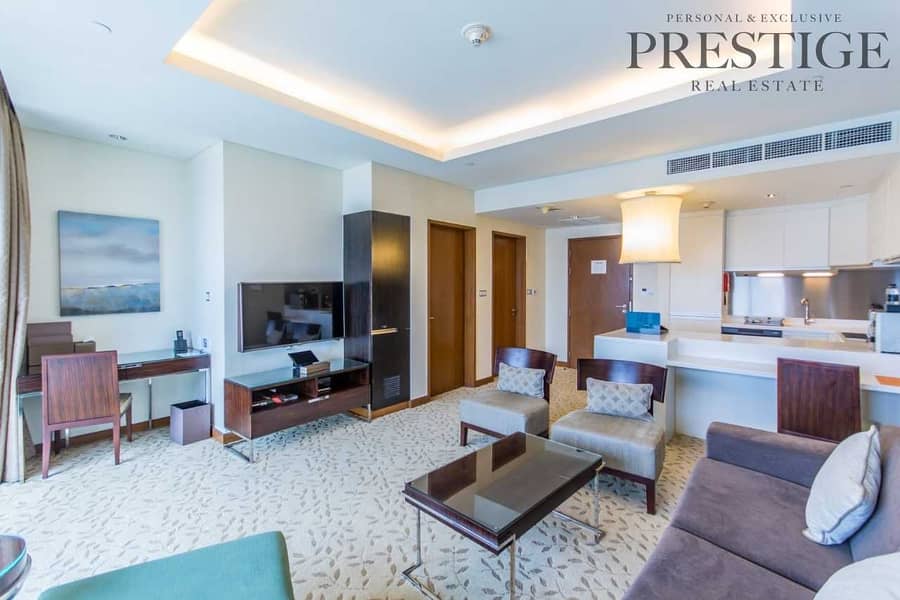 7 Exclusive 1Bed Address Dubai Mall  | In Hotel Pool
