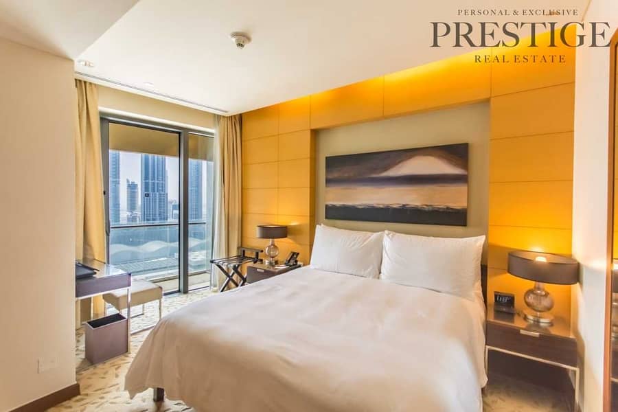 15 Exclusive 1Bed Address Dubai Mall  | In Hotel Pool