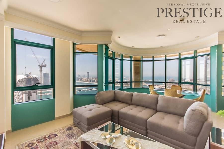 4 2 bed Apartment |  Fully Furnished | Sea View