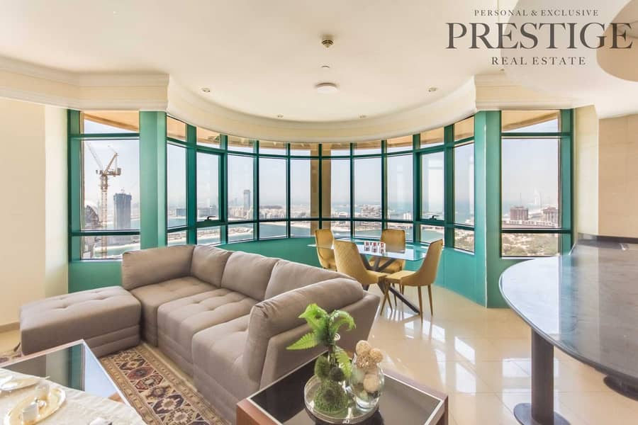 7 2 bed Apartment |  Fully Furnished | Sea View