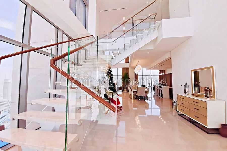 6 Luxury Duplex Penthouse | Panoramic Burj View
