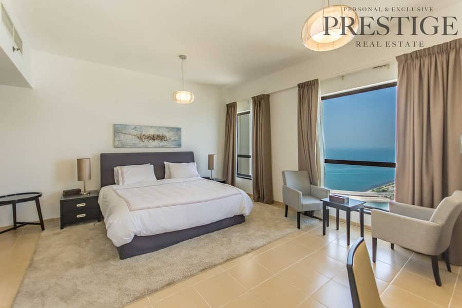 12 4 beds | high floor | sea view | JBR for sale