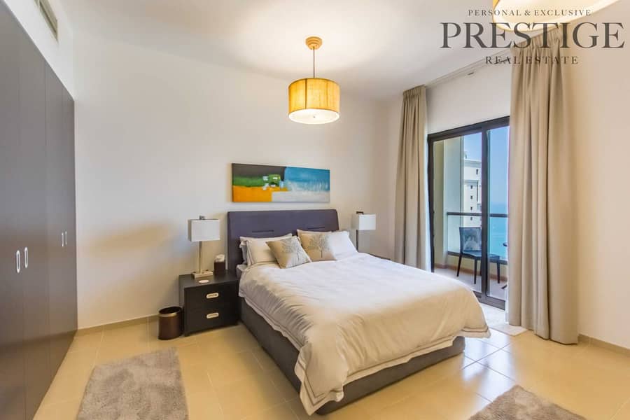 14 4 beds | high floor | sea view | JBR for sale