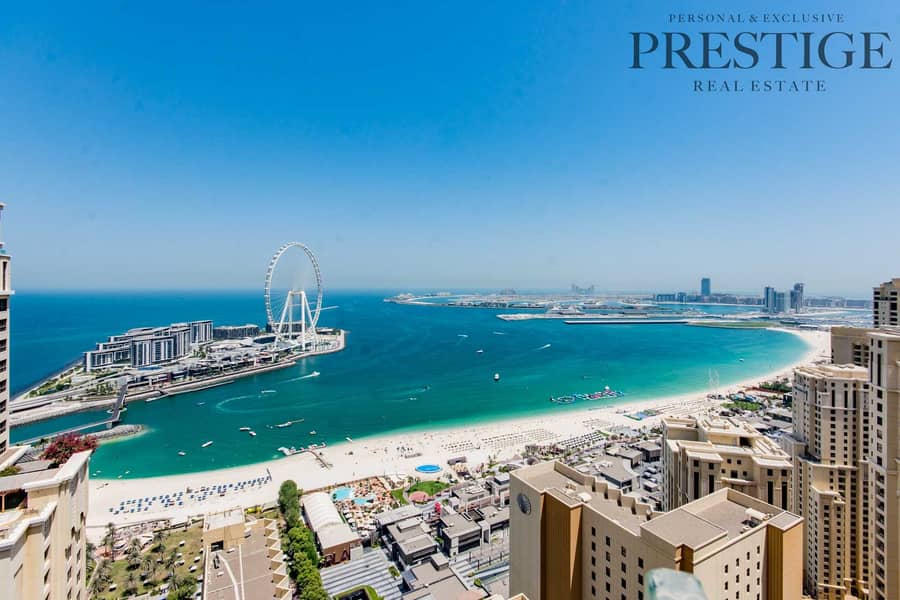 20 4 beds | high floor | sea view | JBR for sale