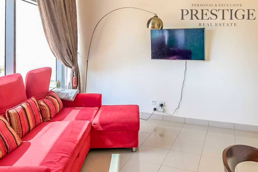 2 Furnished | Balcony | Chiller free | 1 Bed