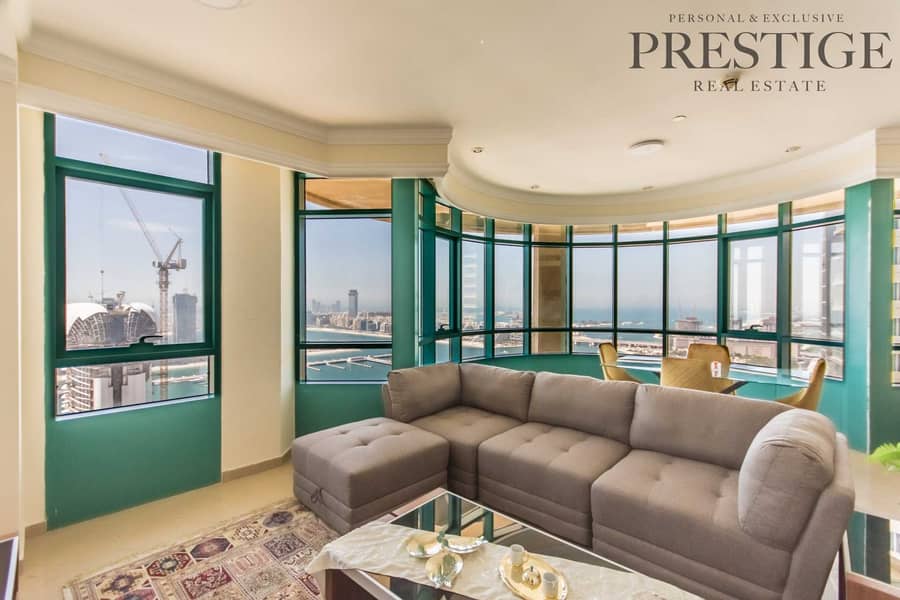 2 bed Apartment |  Fully Furnished | Sea View