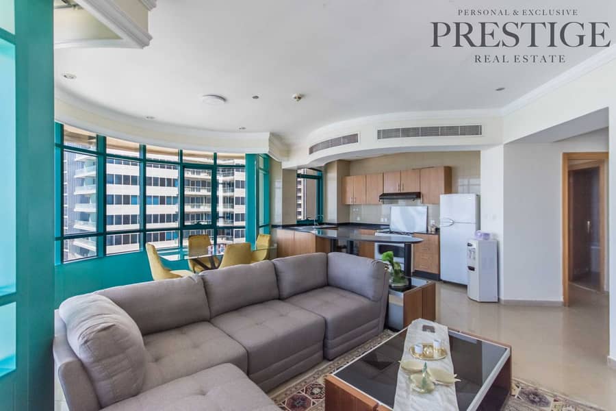 3 2 bed Apartment |  Fully Furnished | Sea View