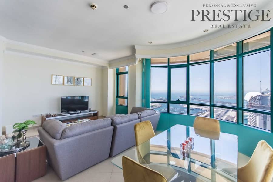 5 2 bed Apartment |  Fully Furnished | Sea View