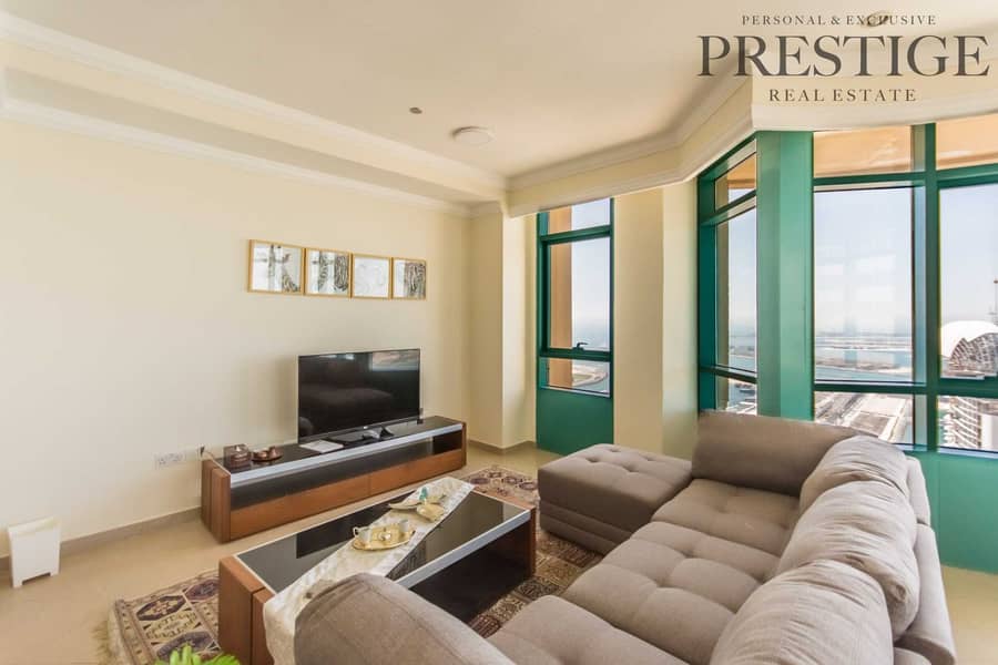 8 2 bed Apartment |  Fully Furnished | Sea View