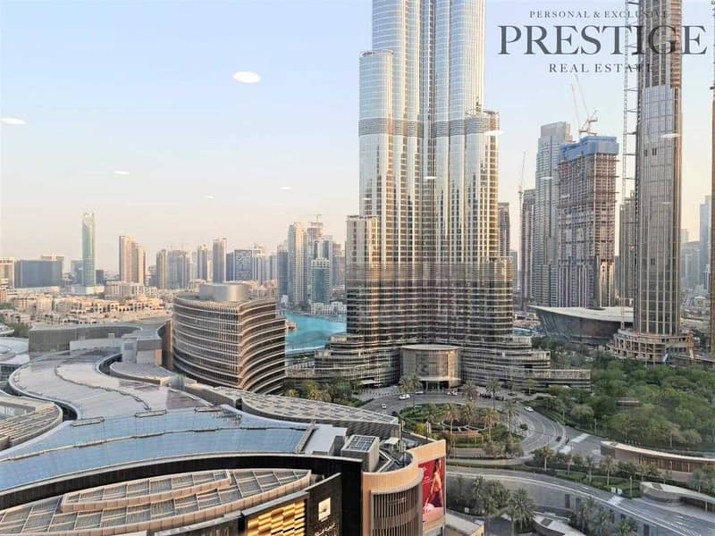 3 Office | Burj Khalifa View | Downtown