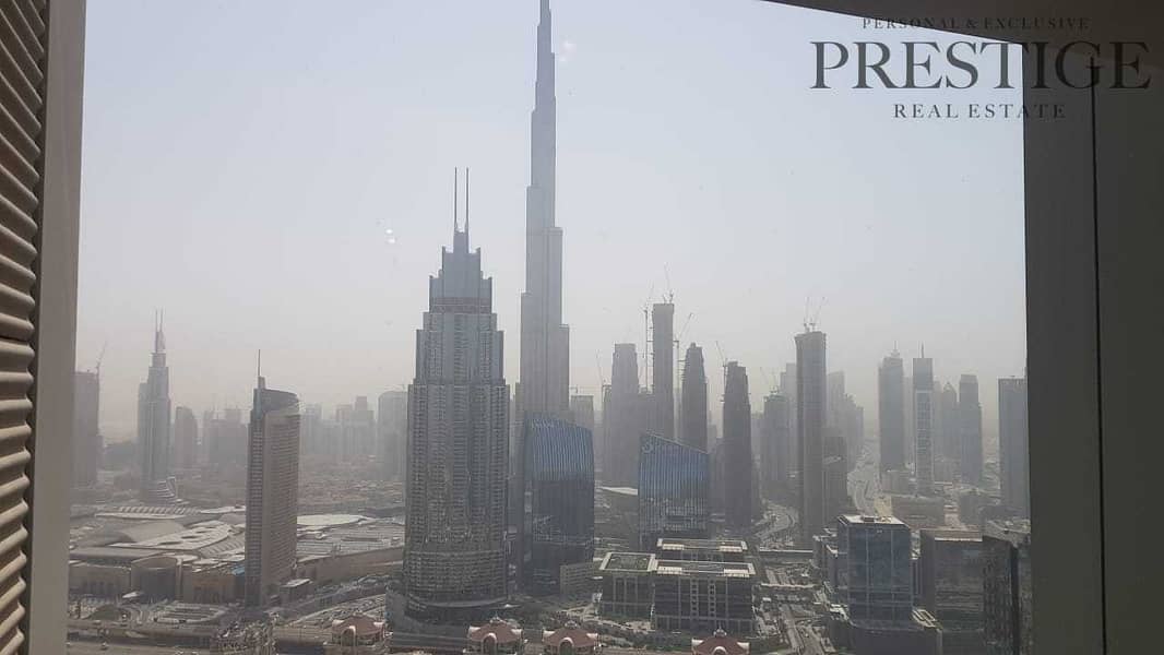 16 Exclusive | Vacant | Burj View | Well maintained