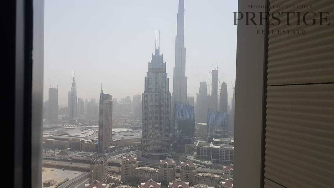 17 Exclusive | Vacant | Burj View | Well maintained