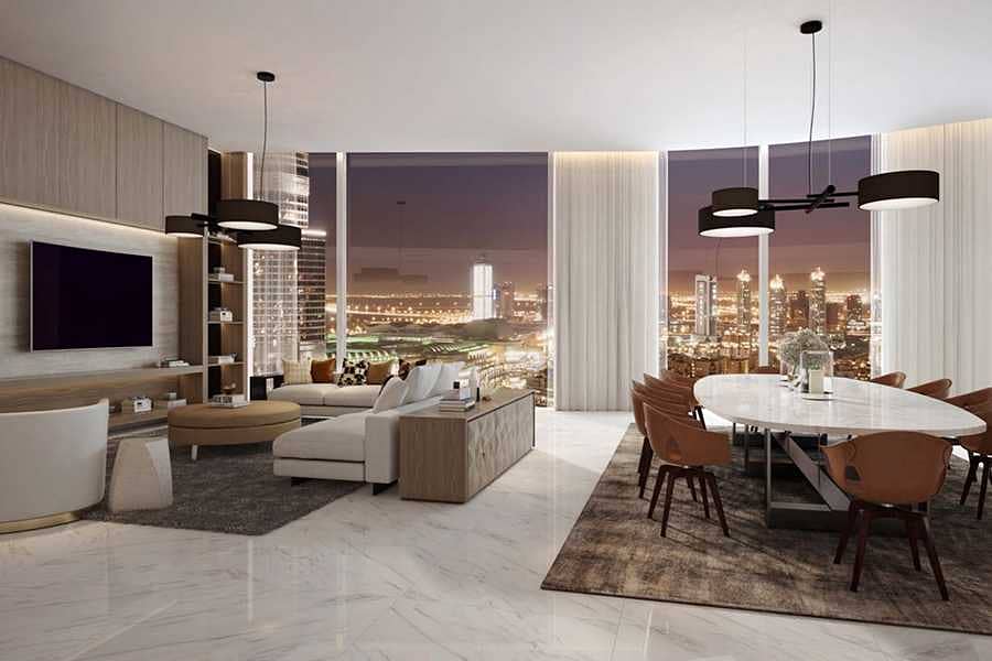 4 5 BR Penthouse | Stunning Burj Views | IL Primo