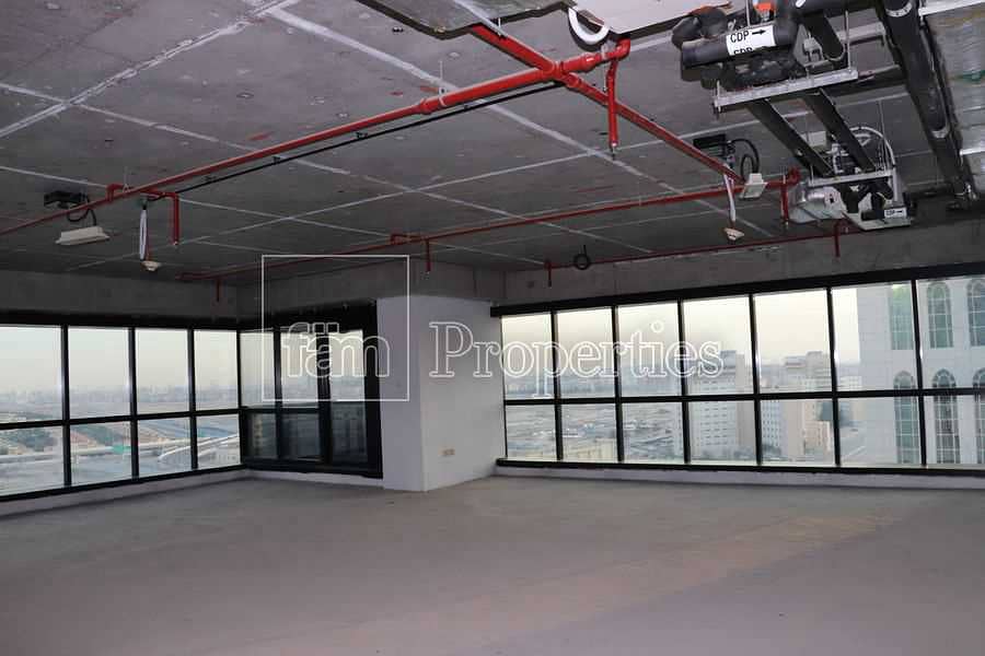 8 Mid floor Shell n core office for sale