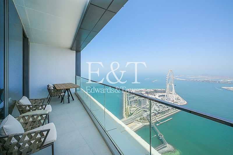2 Full Sea View | High Floor | R2E | Unfurnished
