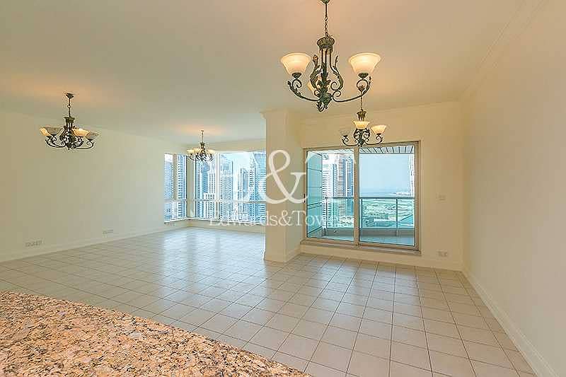 5 Full Marina View|High Floor|Vacant|Unfurnished