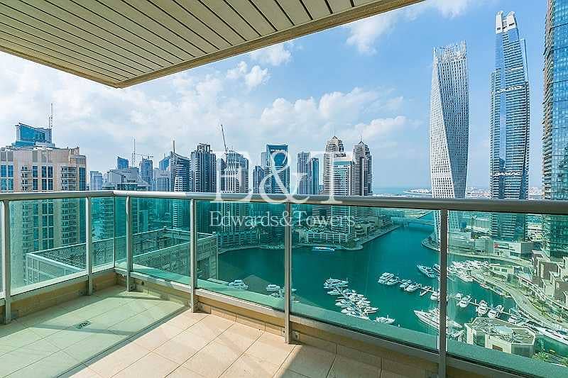 14 Full Marina View|High Floor|Vacant|Unfurnished