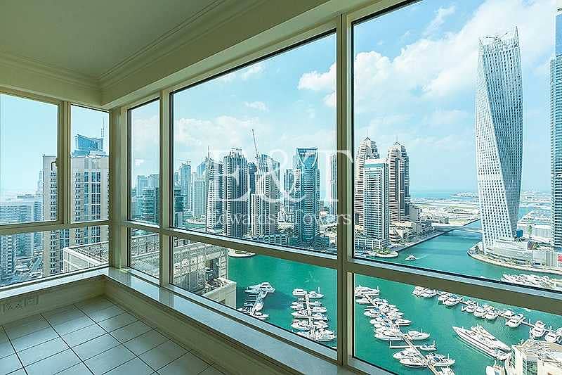 33 Full Marina View|High Floor|Vacant|Unfurnished