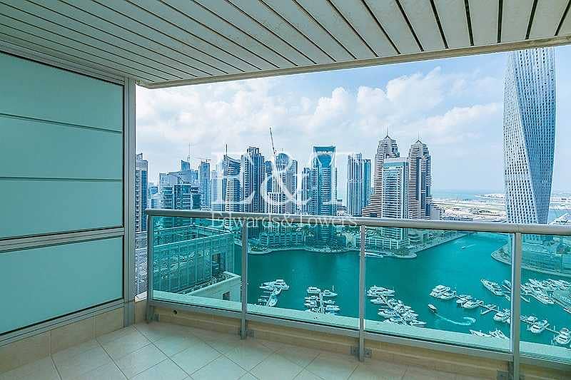 37 Full Marina View|High Floor|Vacant|Unfurnished