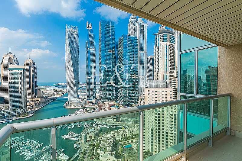 39 Full Marina View|High Floor|Vacant|Unfurnished