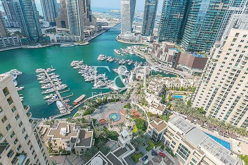 40 Full Marina View|High Floor|Vacant|Unfurnished