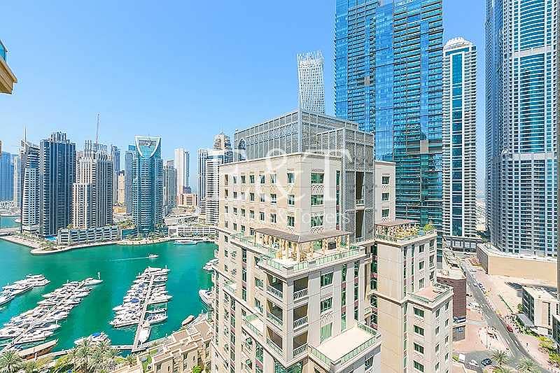 Fully Upgraded | Vacant | High Floor | Marina View