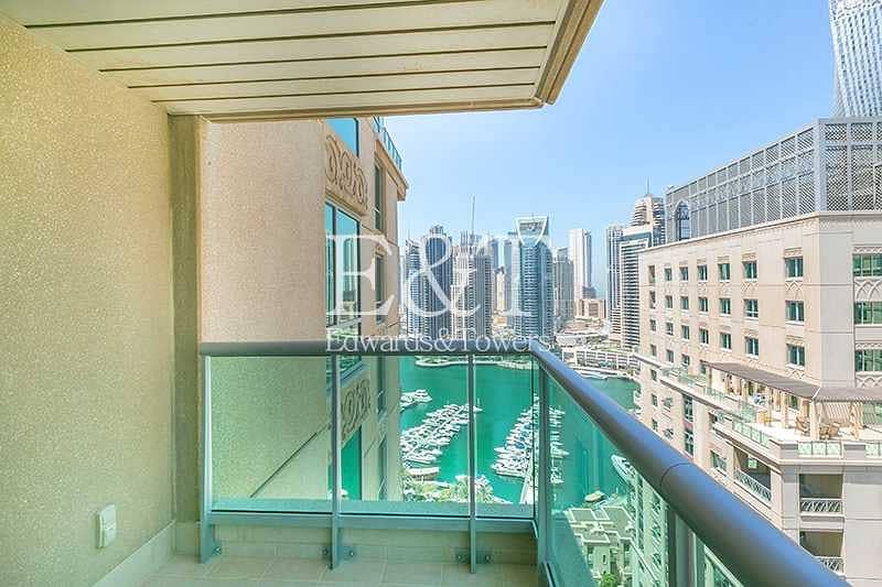 25 Fully Upgraded | Vacant | High Floor | Marina View