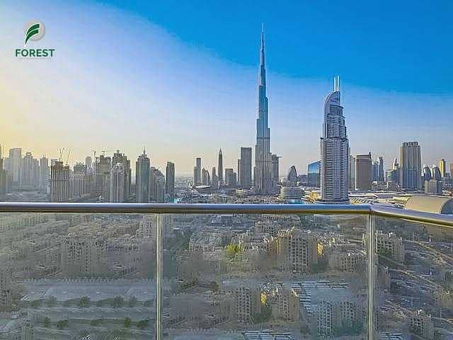 2 Massive Layout | 2 Bedrooms | Burj Khalifa View