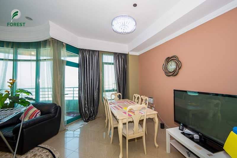 4 Furnished 2 Beds with Sea View | Well Maintained