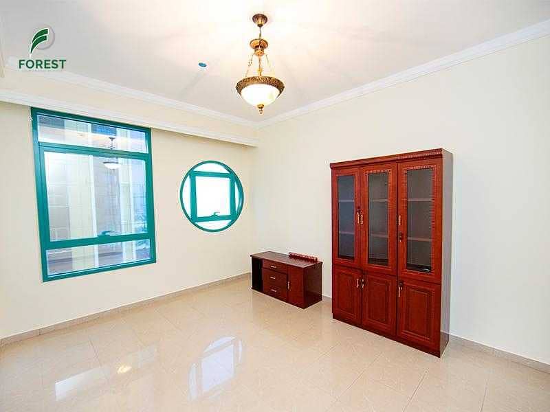15 Partly Furnished | Spacious 2BR Apt | Mid Floor