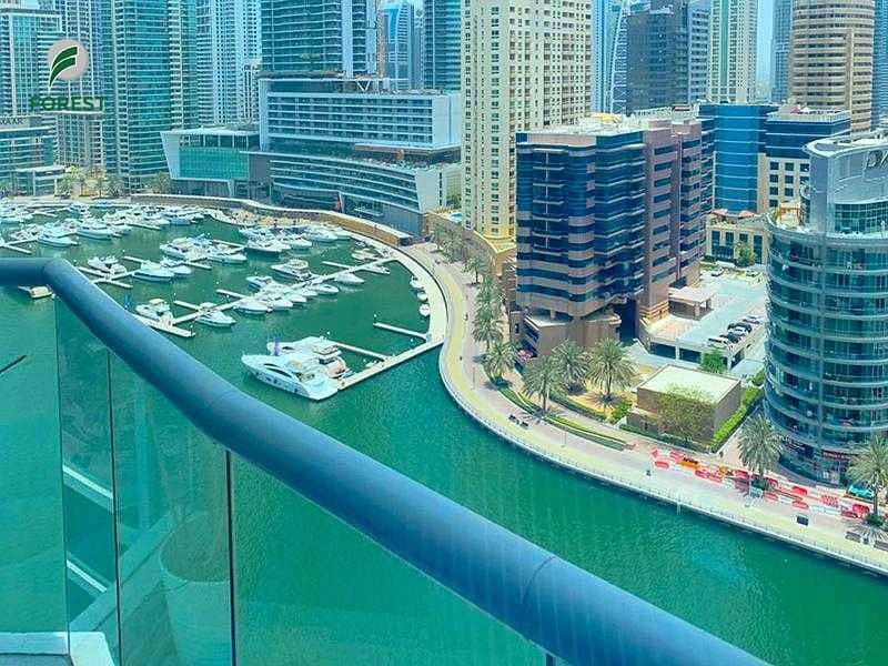 Spacious | 3BR with  Marina and Sea View | High Floor