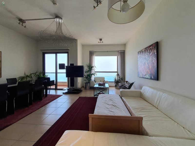 2 Amazing Fully Furnished | 3 Beds | Full Sea View