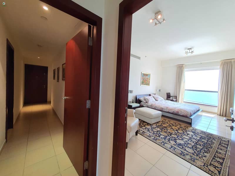 5 Amazing Fully Furnished | 3 Beds | Full Sea View