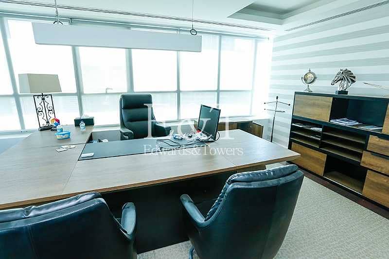 8 Fitted Fully New Furnished Private Full Floor JLT