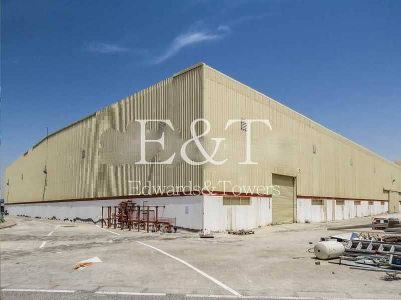26 Warehouse and Fully Fitted Offices | 11M Eaves | JAFZA South