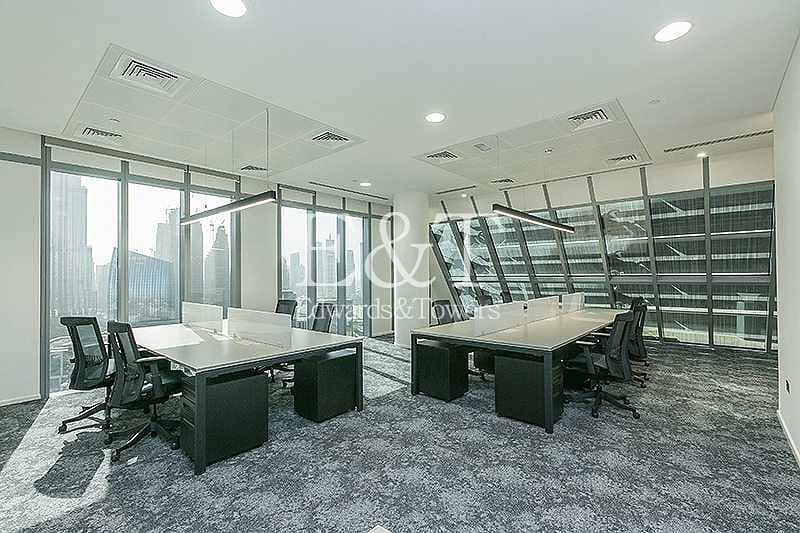 4 Partitioned Furnished |  Amazing View in DIFC