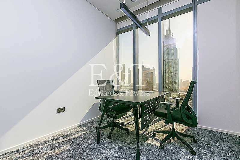 10 Partitioned Furnished |  Amazing View in DIFC