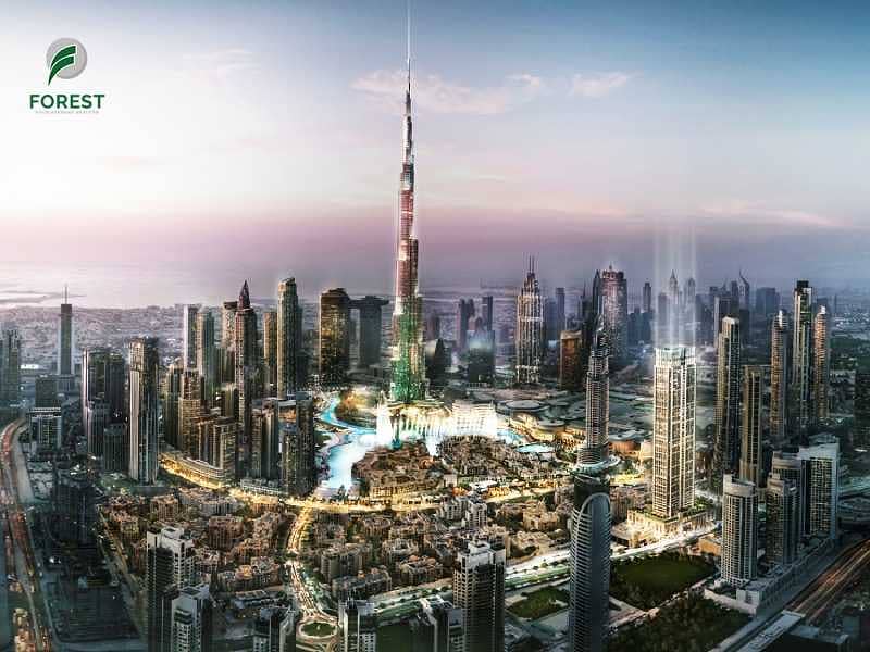 Burj khalifa & Fountain View |3BR APT | High Floor