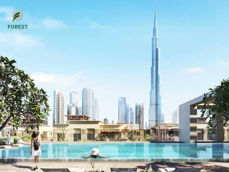 9 Burj khalifa & Fountain View |3BR APT | High Floor