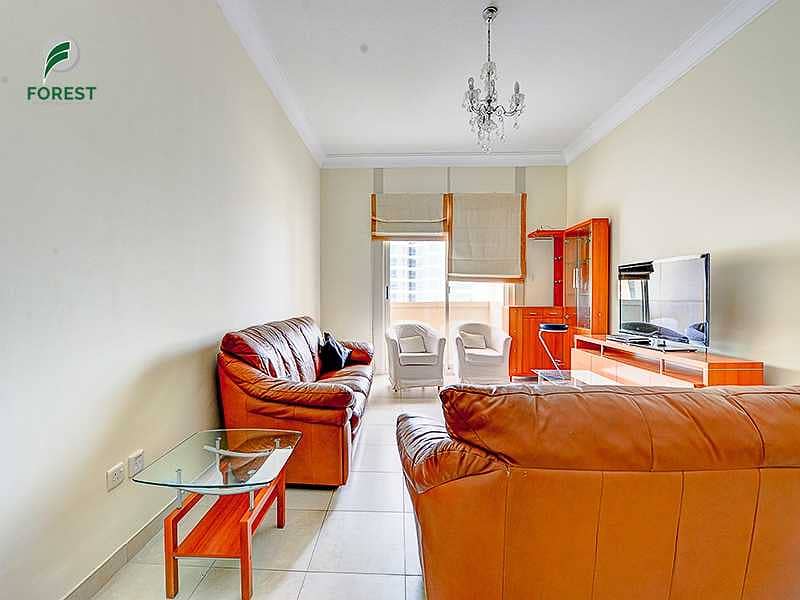 2 Fully Furnished | 2BR with Balcony | High Floor
