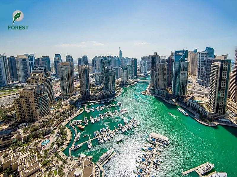 位于迪拜码头，滨海之门，滨海之门2号 2 卧室的公寓 3000000 AED - 5213694